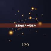 董易奇生肖一周运势，360生肖每月运势网