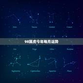 98属虎今年每月运势，98年属虎的今年怎么样？