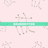 属龙和属虎的合不合婚，属虎的和虎龙的结婚好不好