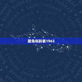 属兔年龄表1963，1963属兔的今年多大年龄