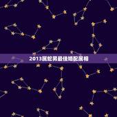 2013属蛇男最佳婚配属相，属蛇的男人和什么属相最配