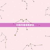 49年牛寿命有多长，49年属牛的寿命有多长