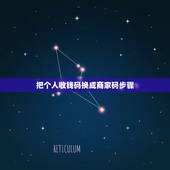 把个人收钱码换成商家码步骤，我的个人收款码怎么才能改成商家