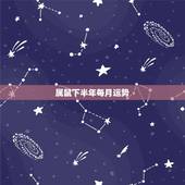 属鼠下半年每月运势，属鼠2022 年下半年运势