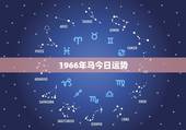 1966年马今日运势，1966110男人才运
