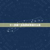 十一月初一出生的女孩是什么命，女生农历十一月初一出生好不？