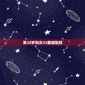 男28岁和女32能婚配吗，男28岁与女29岁能否婚配.今后生活事业会如