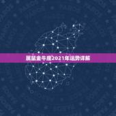 属鼠金牛座2021年运势详解，属鼠2021年运势及运程每月运程