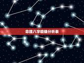 命理八字精确分析表，刘立杰八字，命理八字精确分析表，潘昭佑命理是伪学吗