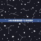 2022年属狗的哪一个月份更好，2022年虎年哪个月份出生的宝宝更好