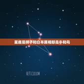 星座是狮子和白羊属相却是牛和马，狮子座和白羊座配吗