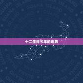 十二生肖今年的运势，十二生肖每月运势详解