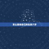 怎么查询自己的生辰八字，如何查询生辰八字