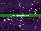 1982年属狗一生劫难，1982年属狗女一生命运