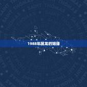 1988年属龙的姻缘，88年属龙男属龙女，姻缘好吗