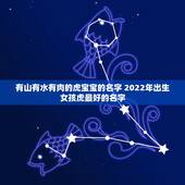 有山有水有肉的虎宝宝的名字 2022年出生女孩虎最好的名字
