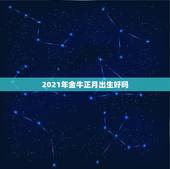 2021年金牛正月出生好吗，金牛座2021年的全年运势