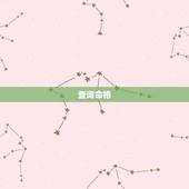 查询命格，命格查询测算