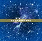属鼠阴历正月出生什么命，020年属鼠的正月初几生好