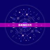 孙东海红三代，遭威胁毁容、男友被砍、被骂插足梅婷婚姻，43岁李小冉现状