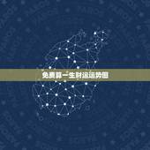 免费算一生财运运势图，八字免费测算十年大运