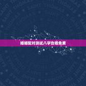婚姻配对测试八字合婚免费，八字合婚-八字合婚生辰八字配对-字合婚免费算