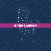 生肖属狗今日爱情运势，生肖狗今日运势？