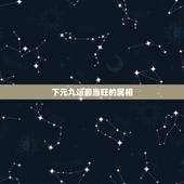 下元九运最当旺的属相，请教高人，下元九运的24个山向飞星局如何？就是问