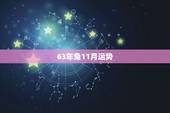 63年兔11月运势，1963属兔未来十年全年运势