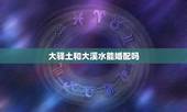 大驿土和大溪水能婚配吗，大驿土命和大溪水明的男女能结婚吗？