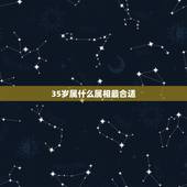 35岁属什么属相最合适，35岁属相是什么