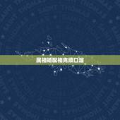 属相婚配相克顺口溜，婚姻属相不合口诀