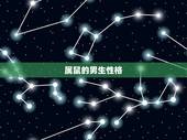 属鼠的男生性格，属鼠男人的缺点和弱点