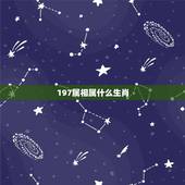197属相属什么生肖，197o一年腊月出生的生肖属什么