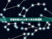 苏珊米勒2022年11月水瓶运势，苏珊米勒水瓶座2016年11月运势完