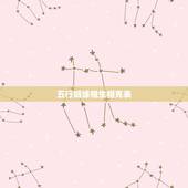 五行姻缘相生相克表，求金木水火土五行相生相克，相辅相成表