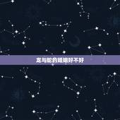 龙与蛇的婚姻好不好，龙与牛的婚姻好不好