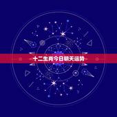 十二生肖今日明天运势，大门运气临十二生肖