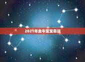 2021年金牛宝宝命运，金牛座2021年的全年运势