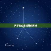 天下名山出精英的属相，天下名山出精英，表示什么生肖