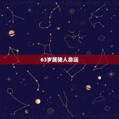 63岁属猪人命运，1959年的猪今年命运如何