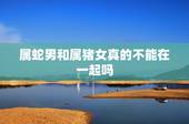 属蛇男和属猪女真的不能在一起吗，属蛇五十六岁命运如何