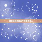 属猴的三合和六个合生肖贵人，猴和什么生肖合的来