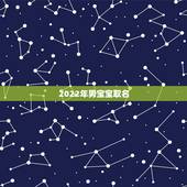 2022年男宝宝取名，2022年宝宝取名大全