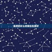 属虎的什么时辰出生更好，属虎什么时间出生的孩子命好