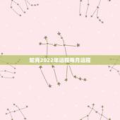 蛇肖2022年运程每月运程，2023属蛇人全年运程