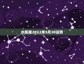 水瓶座2022年5月30运势，2022年水瓶座全年运势苏珊米
