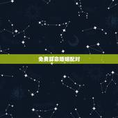 免费算命婚姻配对，免费算命婚姻配对打分