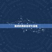 属虎的男孩名字大全集 最适合当演员五大星座