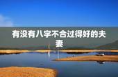 有没有八字不合过得好的夫妻，有没有八字不合结婚结婚的人